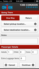Con-X-ion mobile site Con-X-ion mobile site